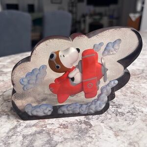 Snoopy flying ace epoxy art